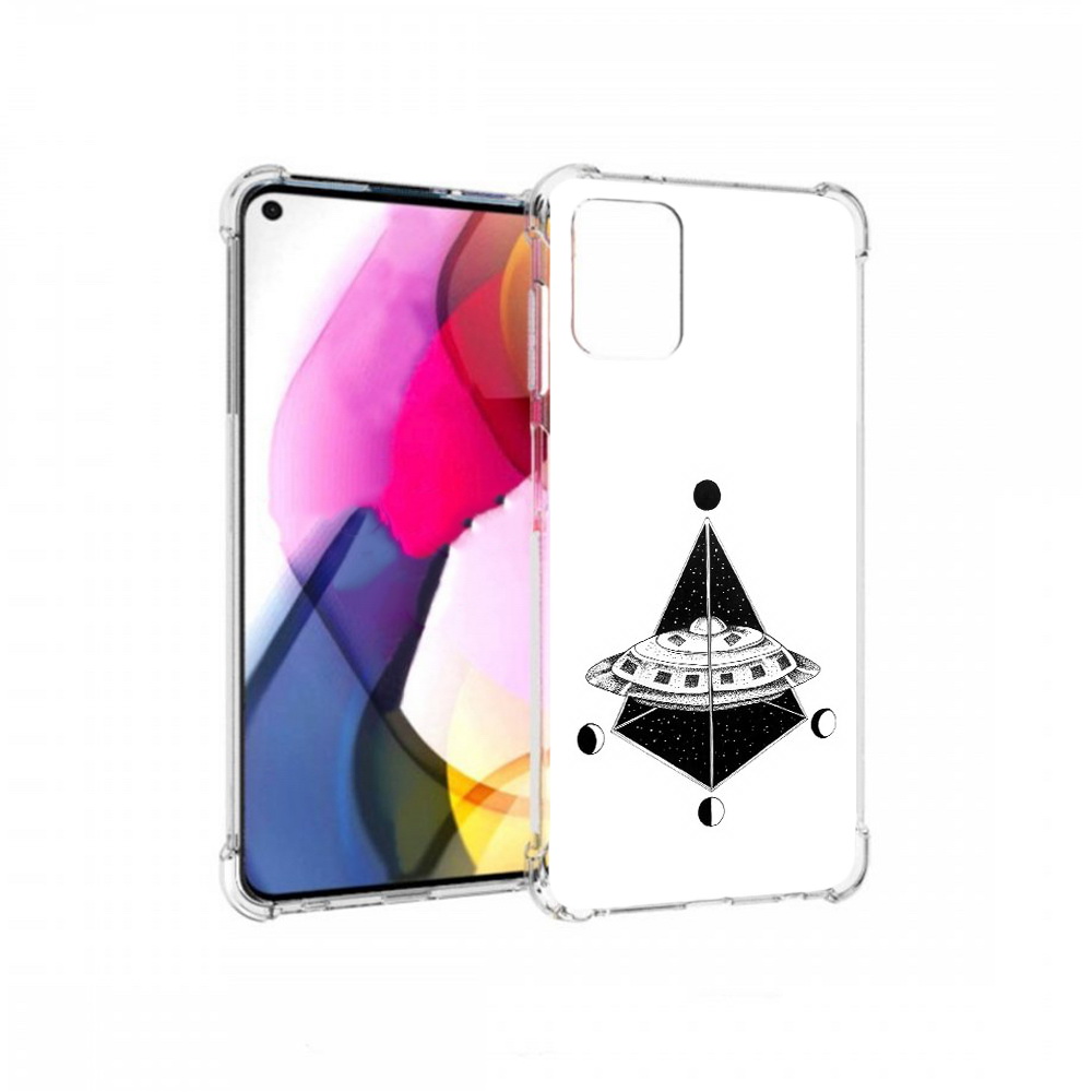 

Чехол MyPads Tocco для Motorola Moto G черно белая летающая тарелка (PT227060.366.679), Прозрачный, Tocco
