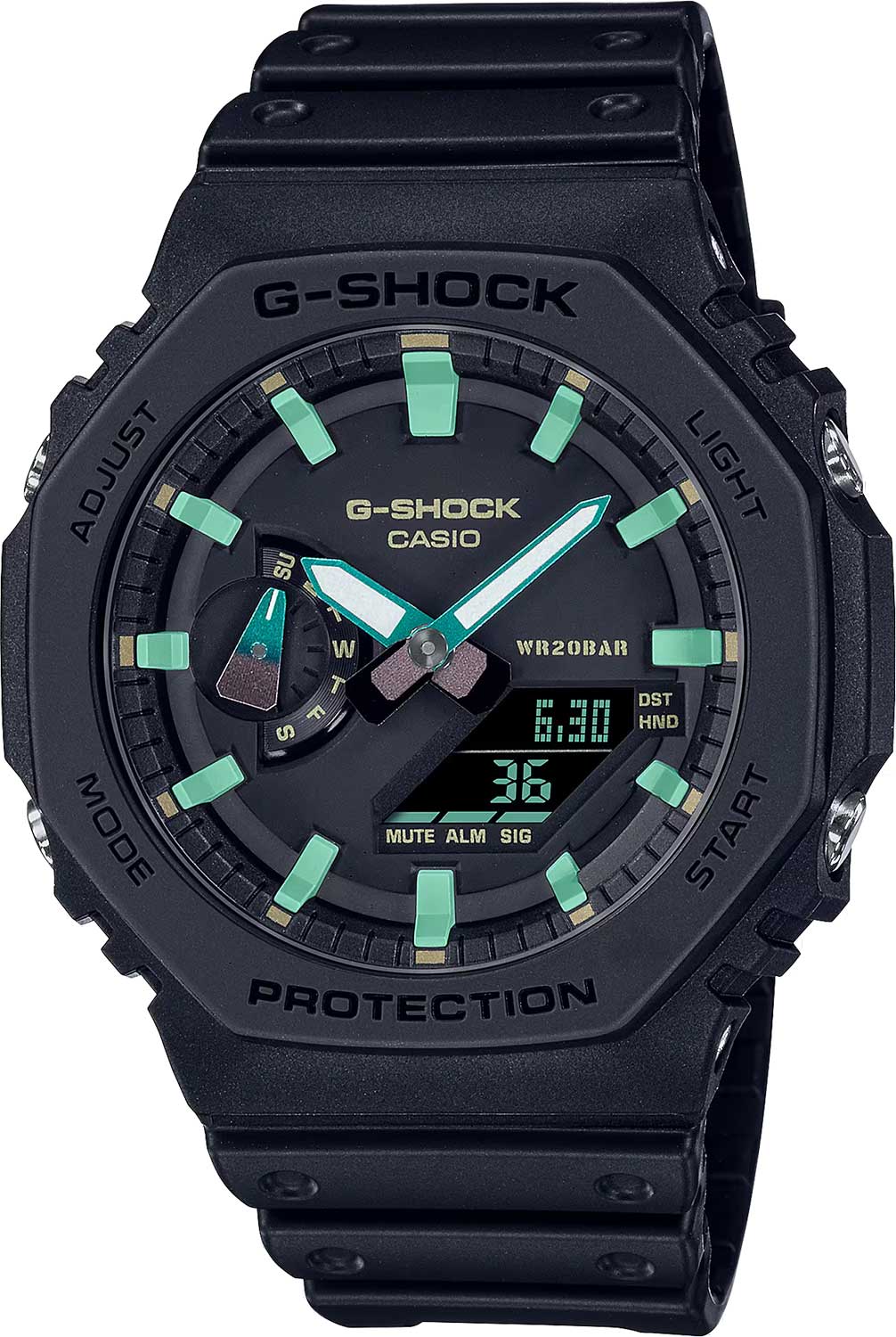 

Наручные часы мужские Casio GA-2100RC-1A, GA-2100RC-1A