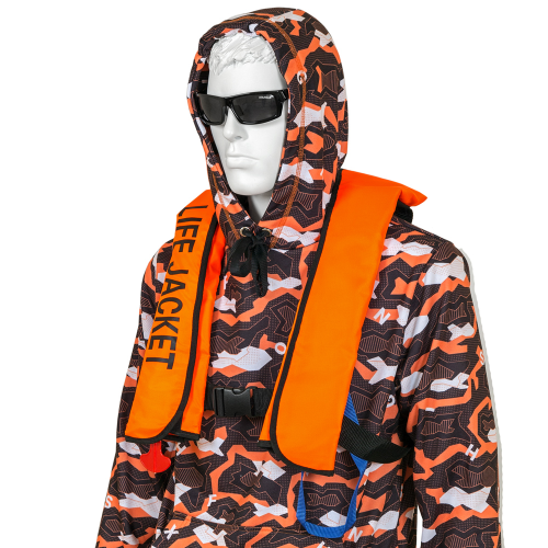 

Спасательный жилет Wonder Wonder Life Jacket Самонадувной Orange , orange, Оранжевый, Wonder Life Jacket Самонадувной Orange