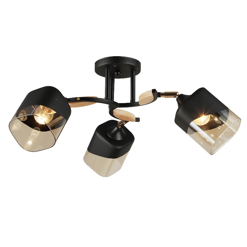 

Люстра Лас Светас 78626/3 BK+WOOD, 78626/3 BK+WOOD