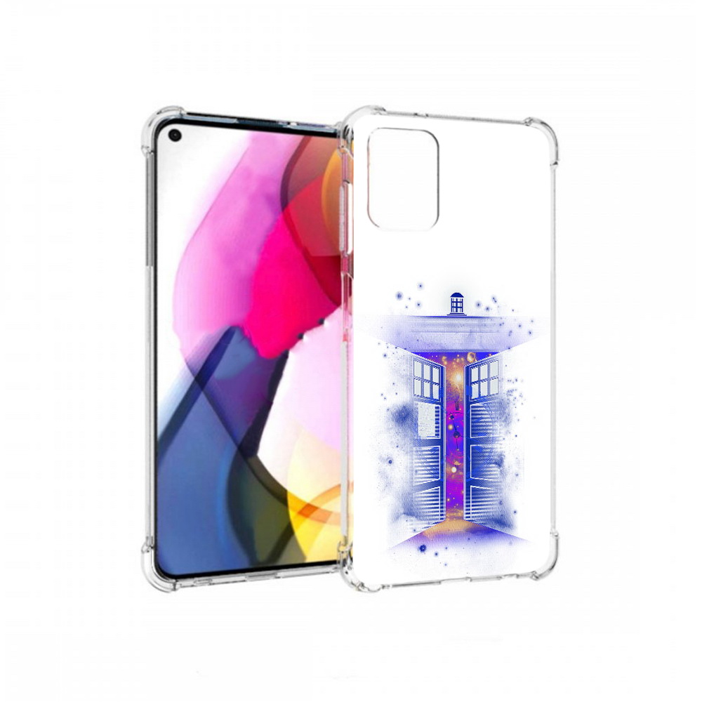 

Чехол MyPads Tocco для Motorola Moto G фиолетовый уголок абстракция (PT227060.366.659), Прозрачный, Tocco