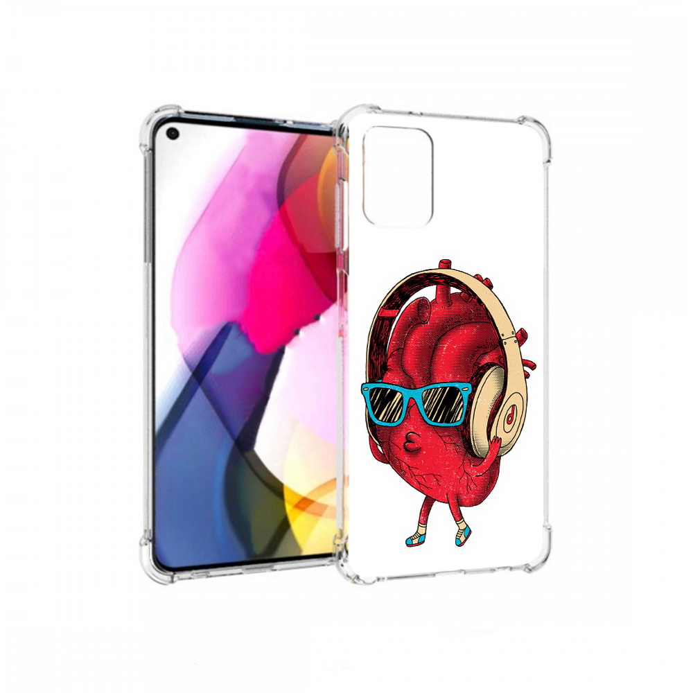 

Чехол MyPads Tocco для Motorola Moto G слушай сердце (PT227060.366.609), Прозрачный, Tocco