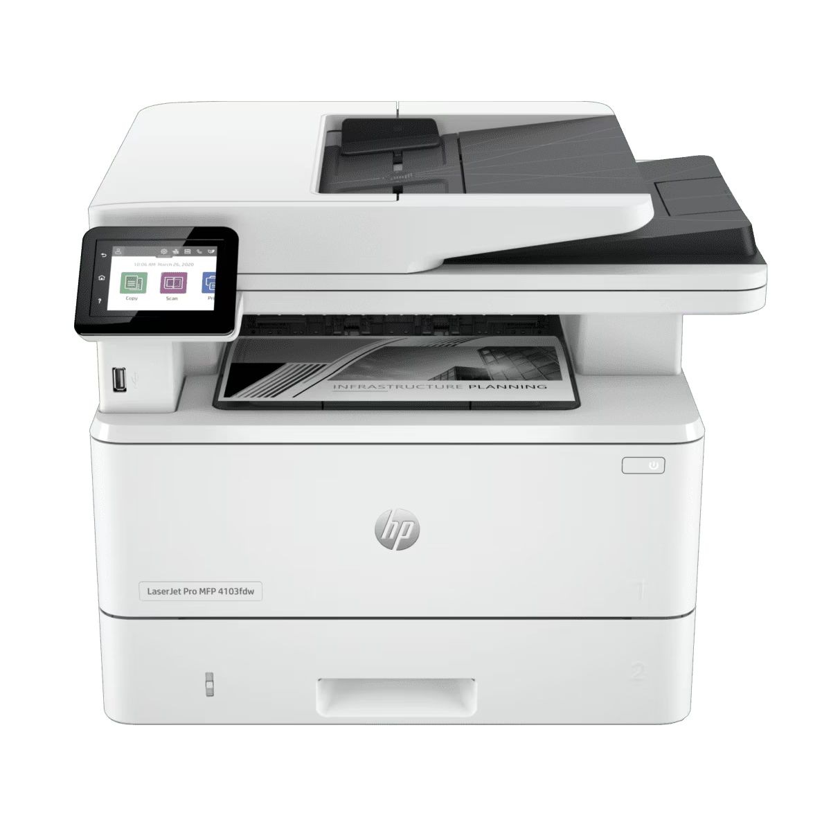 

Лазерное МФУ HP LaserJet Pro 4103fdw А4 (2Z629A#BBU), LaserJet Pro 4103fdw А4