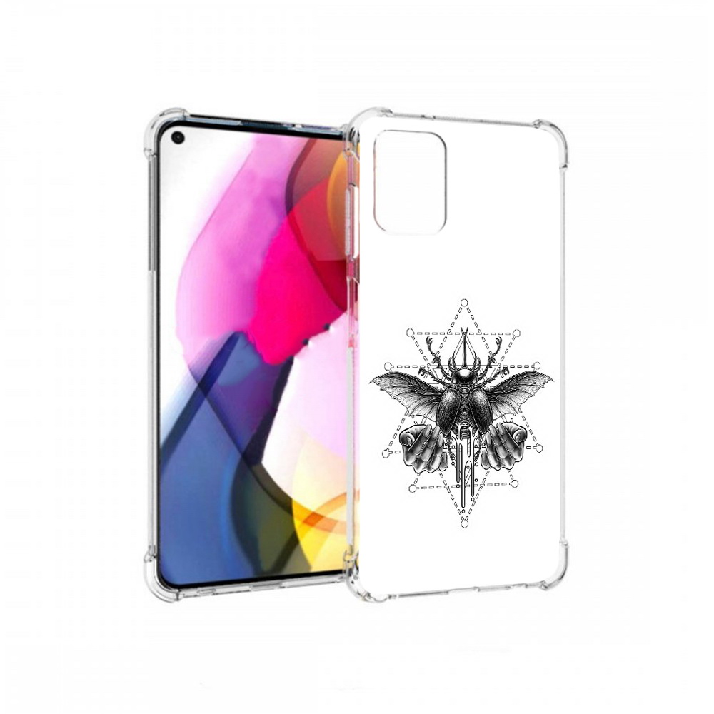 

Чехол MyPads Tocco для Motorola Moto G скарабей (PT227060.366.601), Прозрачный, Tocco