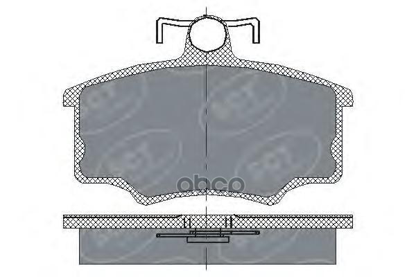 

Колодки Тормозные (4 Шт.) Fr Vag Audi А80/А100 -86 Sct Germany С(6-11)-С8-У2-Ся2 SCT SP186