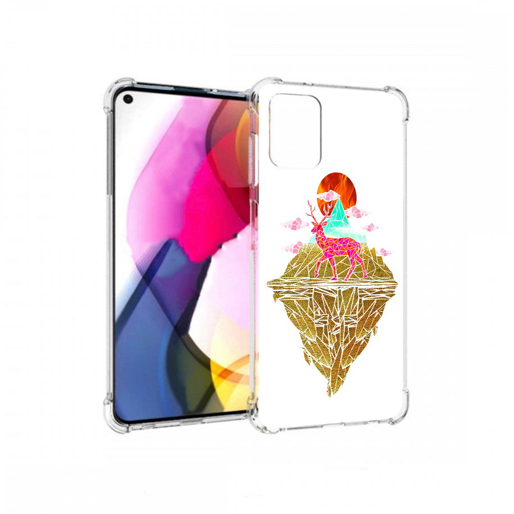 

Чехол MyPads Tocco для Motorola Moto G розовый олень абстракция (PT227060.366.586), Прозрачный, Tocco