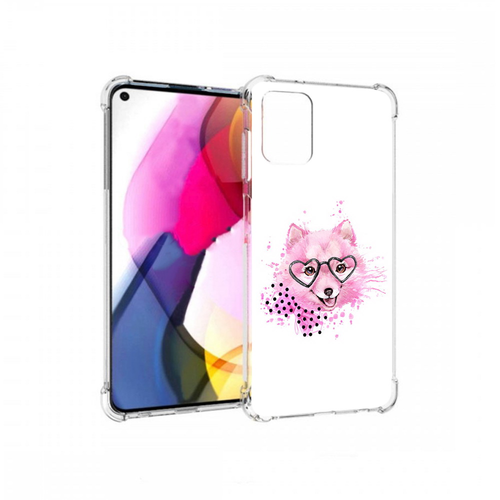 

Чехол MyPads Tocco для Motorola Moto G розовый волченок (PT227060.366.585), Прозрачный, Tocco