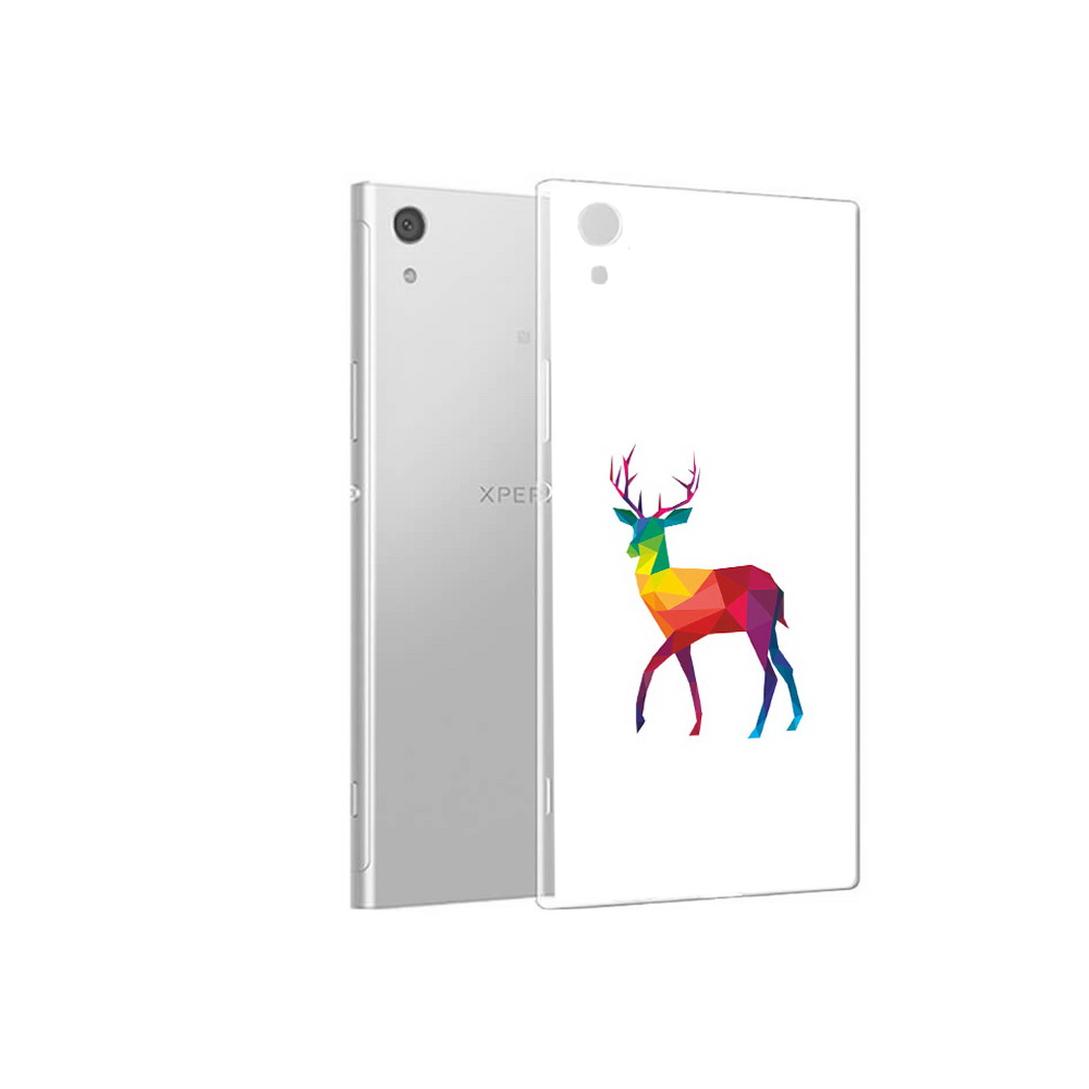 

Чехол MyPads Tocco для Sony Xperia XA1 геометрический олень (PT67093.240.286), Прозрачный, Tocco