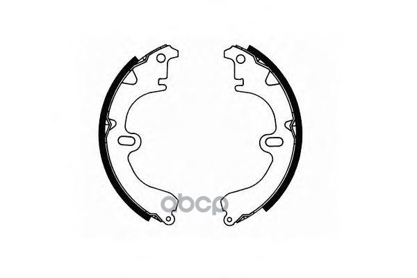 

Колодки Тормозные (4 Шт.) Drum Rr Toyota Corolla -87 Sct Germany С(6-11)-С10-У4-Ся2 SCT SS
