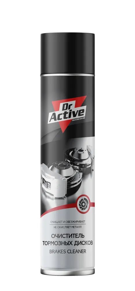 

Очиститель тормозной системы Dr. Active BRAKES аэрозоль 400 мл, BRAKES