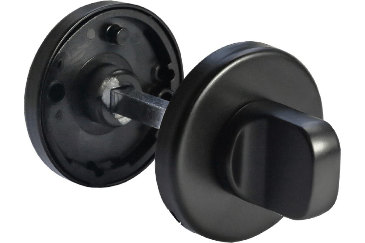 

Дверная завертка MORELLI LUX-WC-R NERO, цвет - черный 9012354