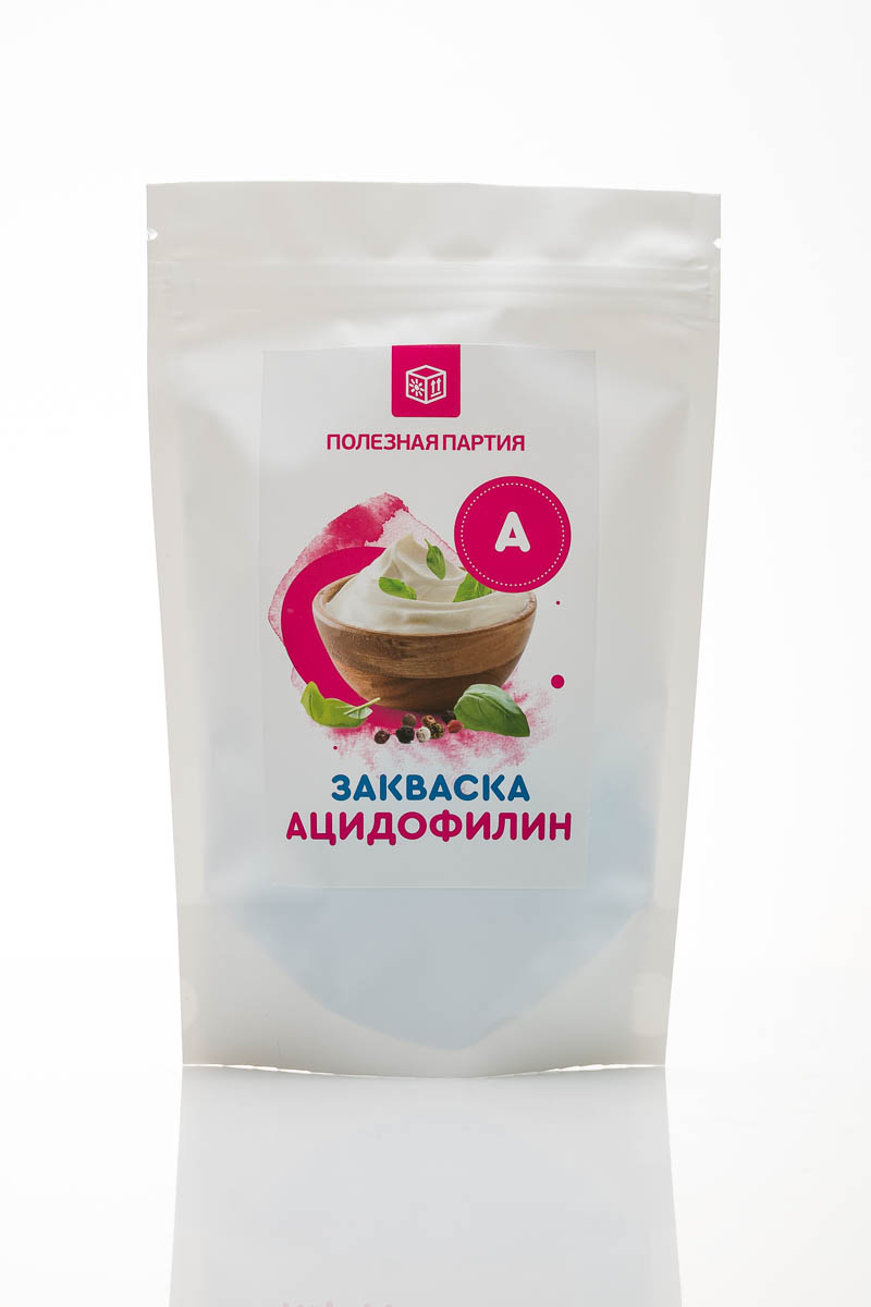 

Закваска "Полезная партия" ацидофилин 1 упаковка (5 штук), Ацидофилин