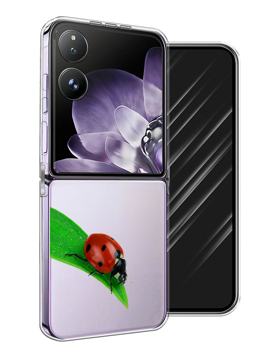 

Чехол Awog на Xiaomi Mix Flip "На счастье", Белый;красный;зеленый, 323150-1