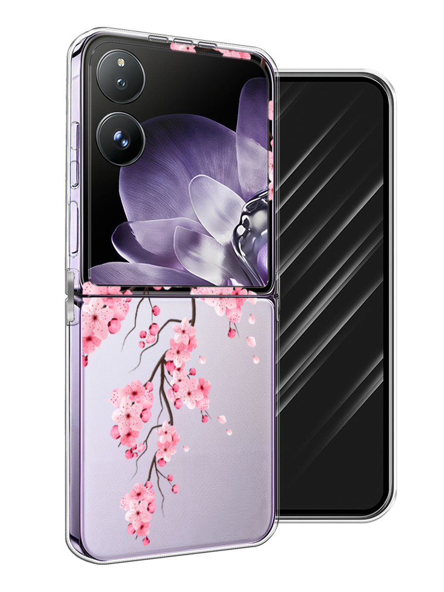 

Чехол Awog на Xiaomi Mix Flip "Розовая сакура", Розовый;белый;коричневый, 323150-1