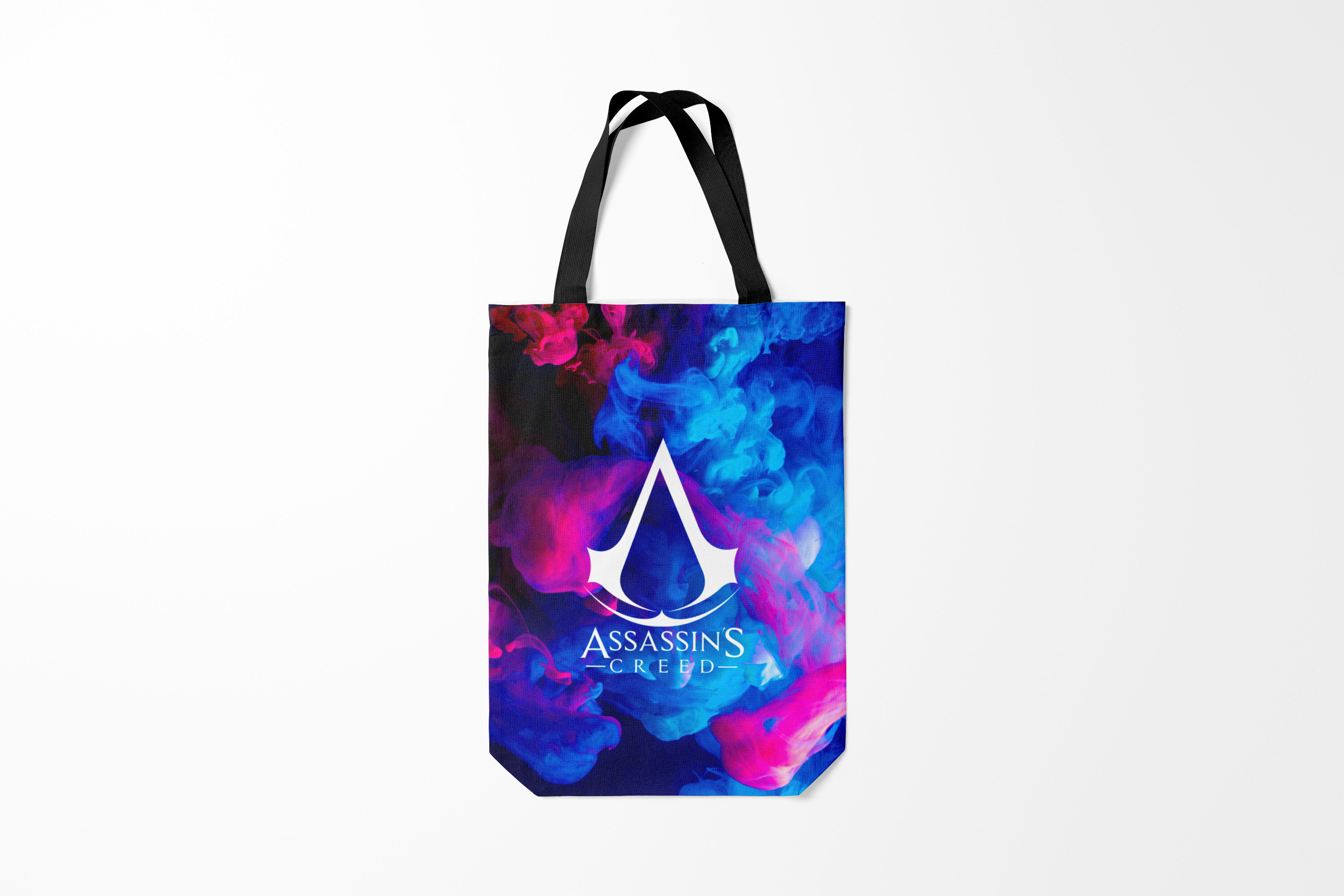 

Сумка шoппер унисекс Burnettie ASSASSINS CREED VALHALLA, черный, ASSASSINS CREED VALHALLA
