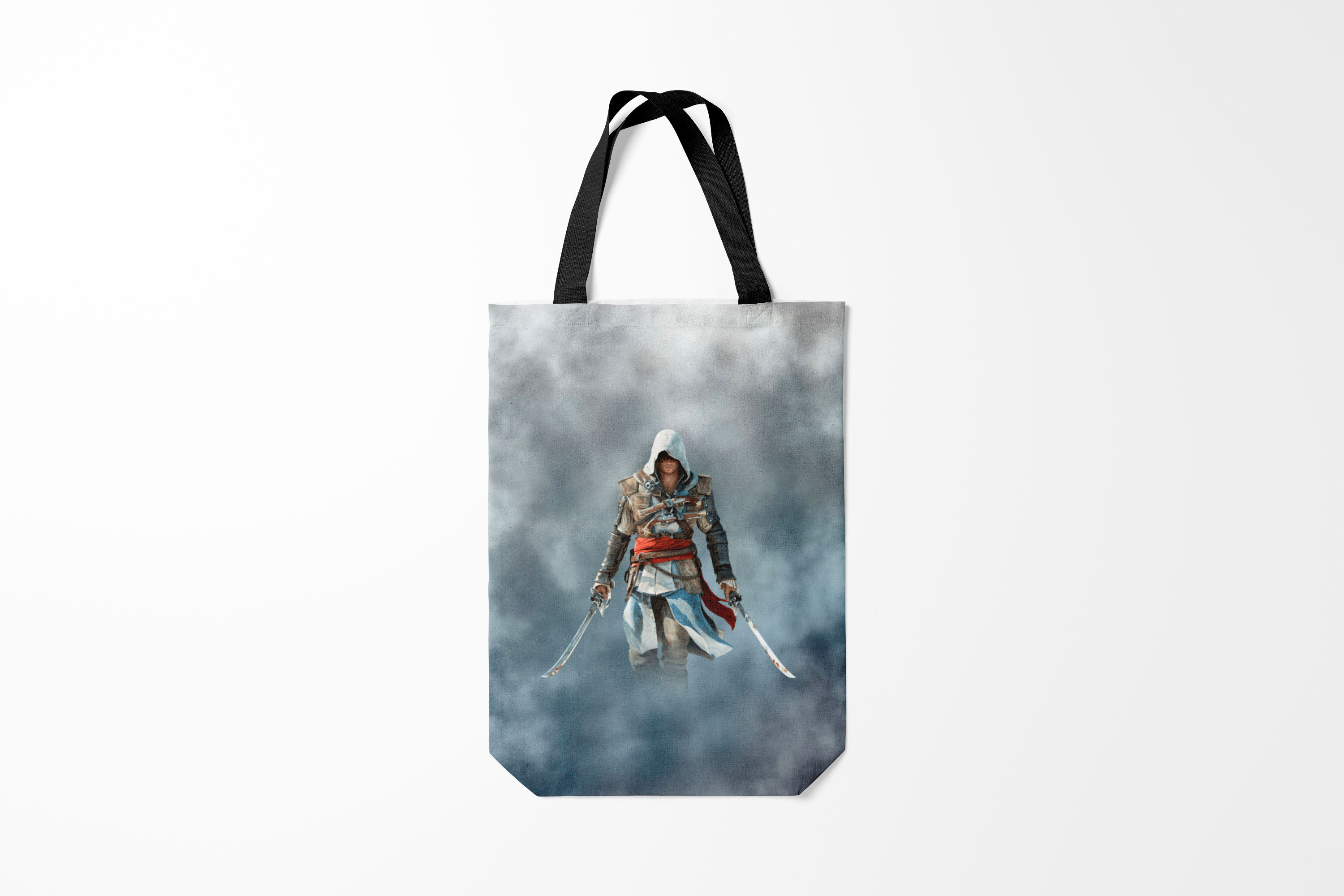 

Сумка шoппер унисекс Burnettie ASSASSINS CREED, белый, ASSASSINS CREED