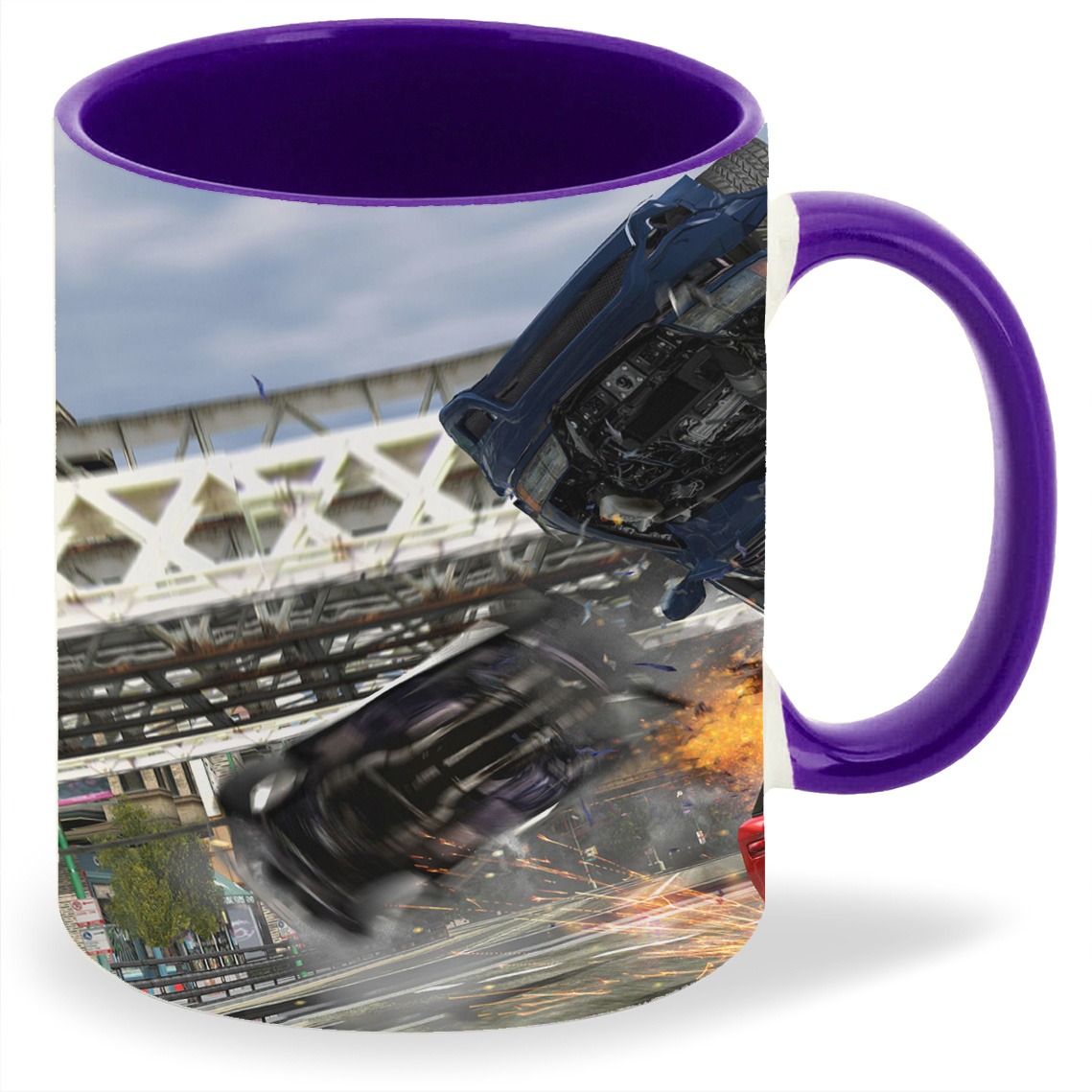 

Кружка CoolPodarok burnout 3 takedown Автомобили Авария Переворачиваются, burnout 3 takedown Автомобили Авария Переворачиваются