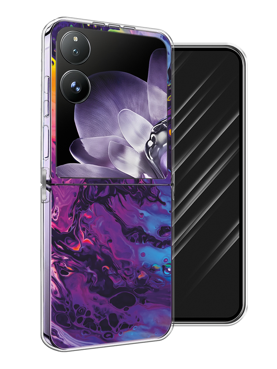 

Чехол Awog на Xiaomi Mix Flip "ACID fluid", Бордовый, 323150-1