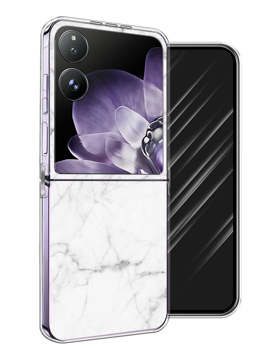 

Чехол Awog на Xiaomi Mix Flip "Светлый мрамор", Серый, 323150-1