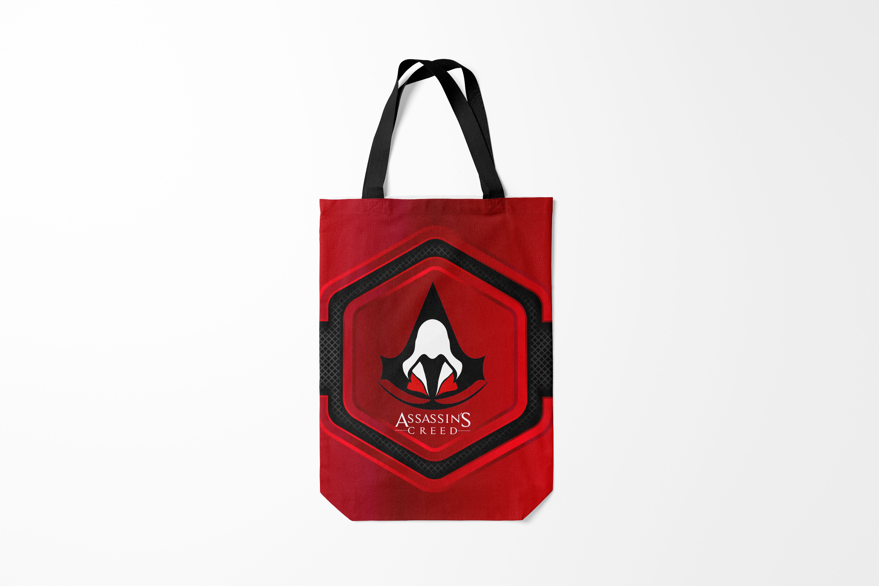 

Сумка шoппер унисекс Burnettie ASSASSINS CREED, черный, ASSASSINS CREED