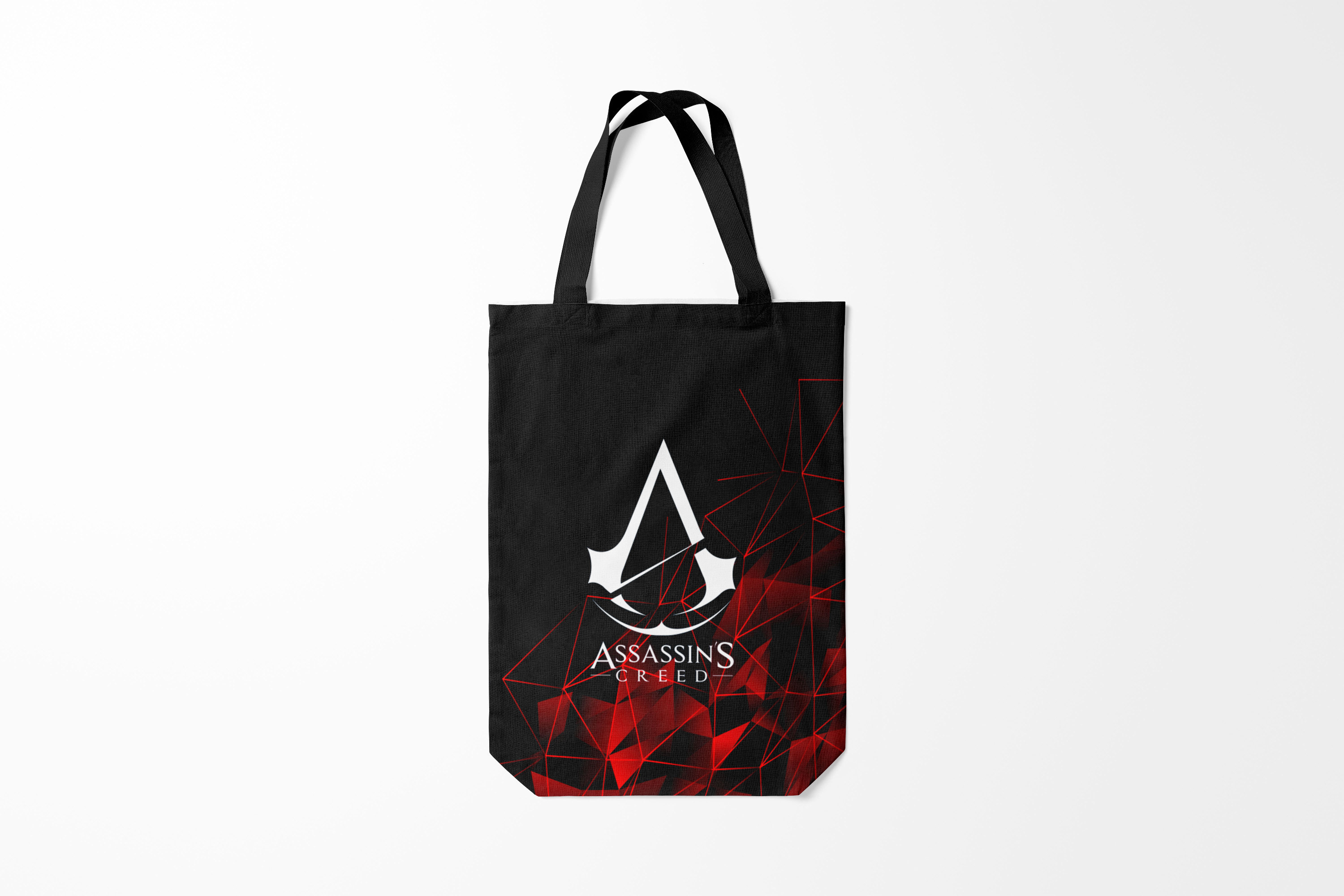 

Сумка шoппер унисекс Burnettie ASSASSINS CREED, белый; черный, ASSASSINS CREED