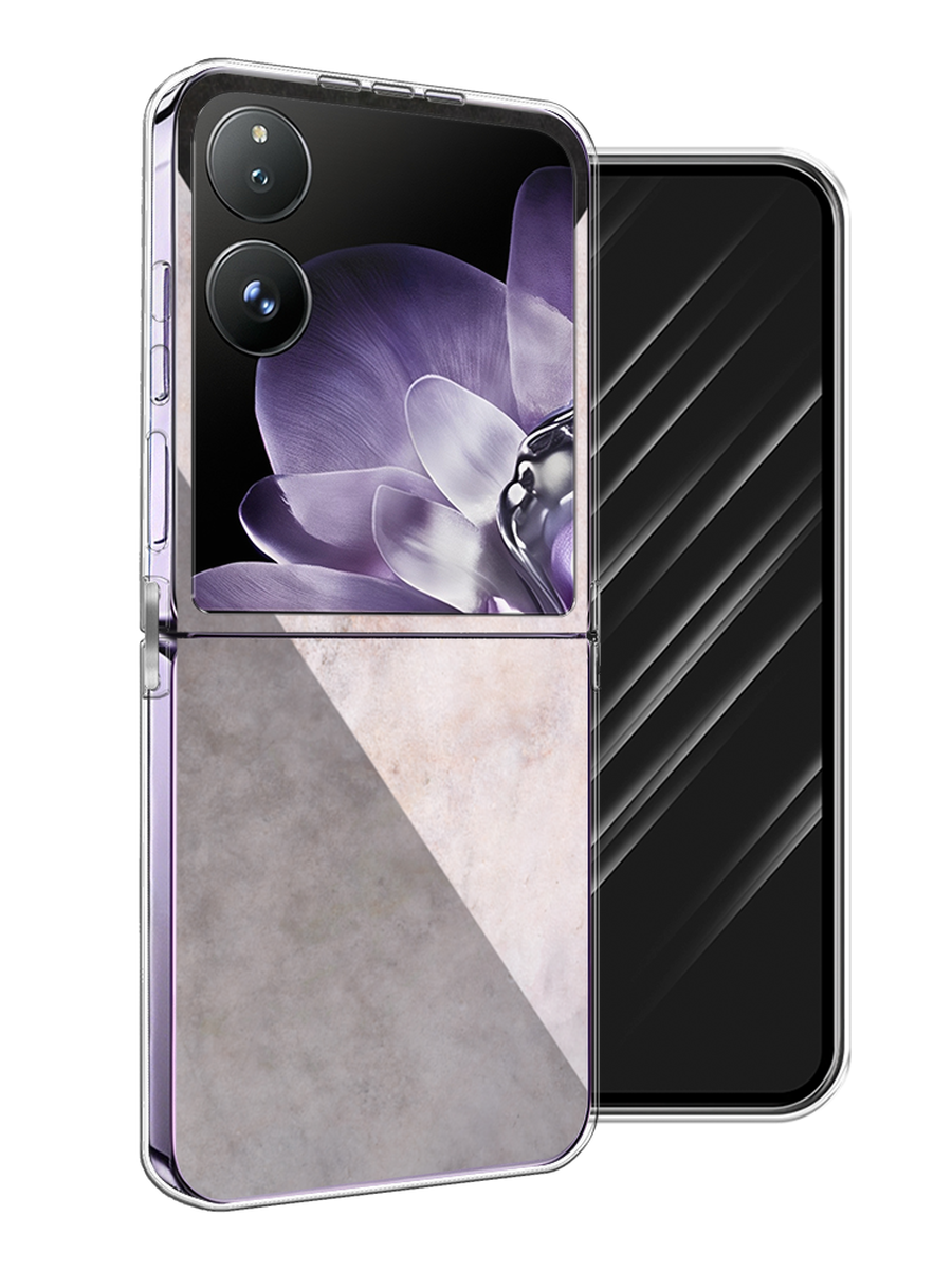 

Чехол Awog на Xiaomi Mix Flip "Геометричный мрамор", Бежевый, 323150-1
