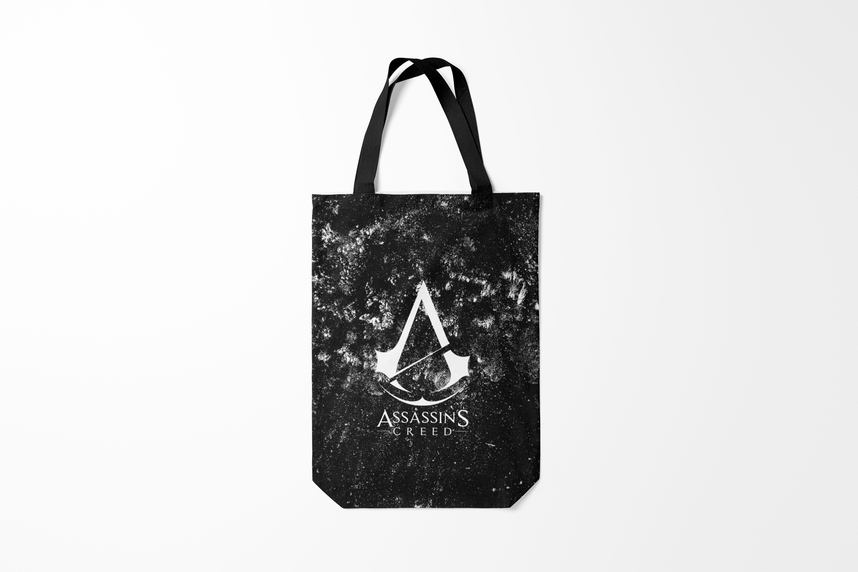

Сумка шoппер унисекс Burnettie ASSASSINS CREED, черный, ASSASSINS CREED