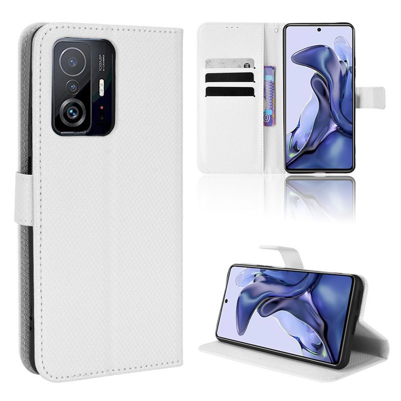 

Защитный чехол-книжка MyPads для Xiaomi 11T/Xiaomi 11T Pro, Белый