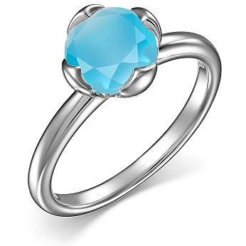 

Кольцо из серебра с агатом р. 18 АЛЬКОР 01-2214_00ГА-00, 01-2214_00ГА-00