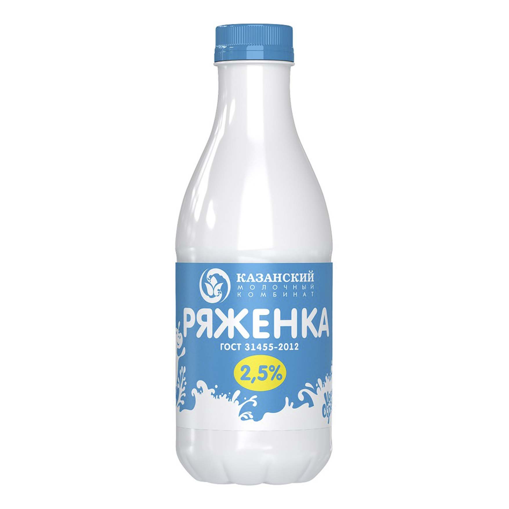 

Ряженка Молочная Речка 2,5% БЗМЖ 930 мл