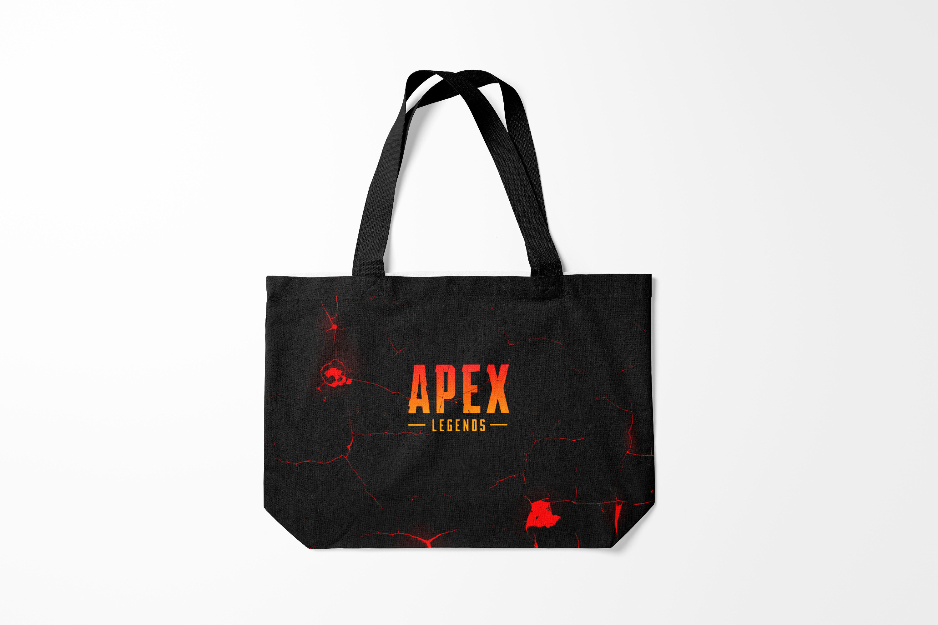 

Сумка шoппер унисекс Burnettie Apex Legends Апекс, черный, Apex Legends Апекс