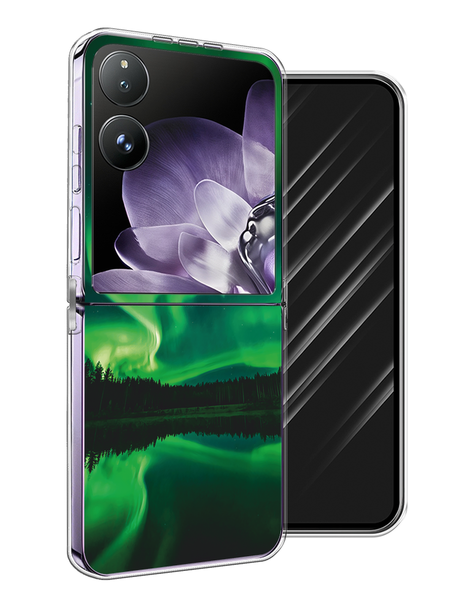 

Чехол Awog на Xiaomi Mix Flip "Ночные пейзажи 7", Зеленый;черный, 323150-1