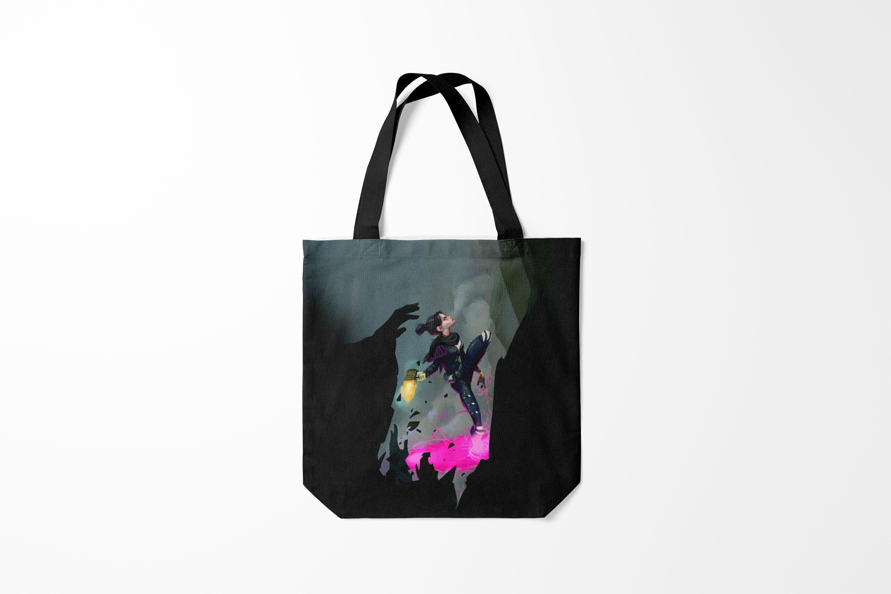 

Сумка шoппер унисекс Burnettie Apex Legends Pathfinder, белый, Apex Legends Pathfinder