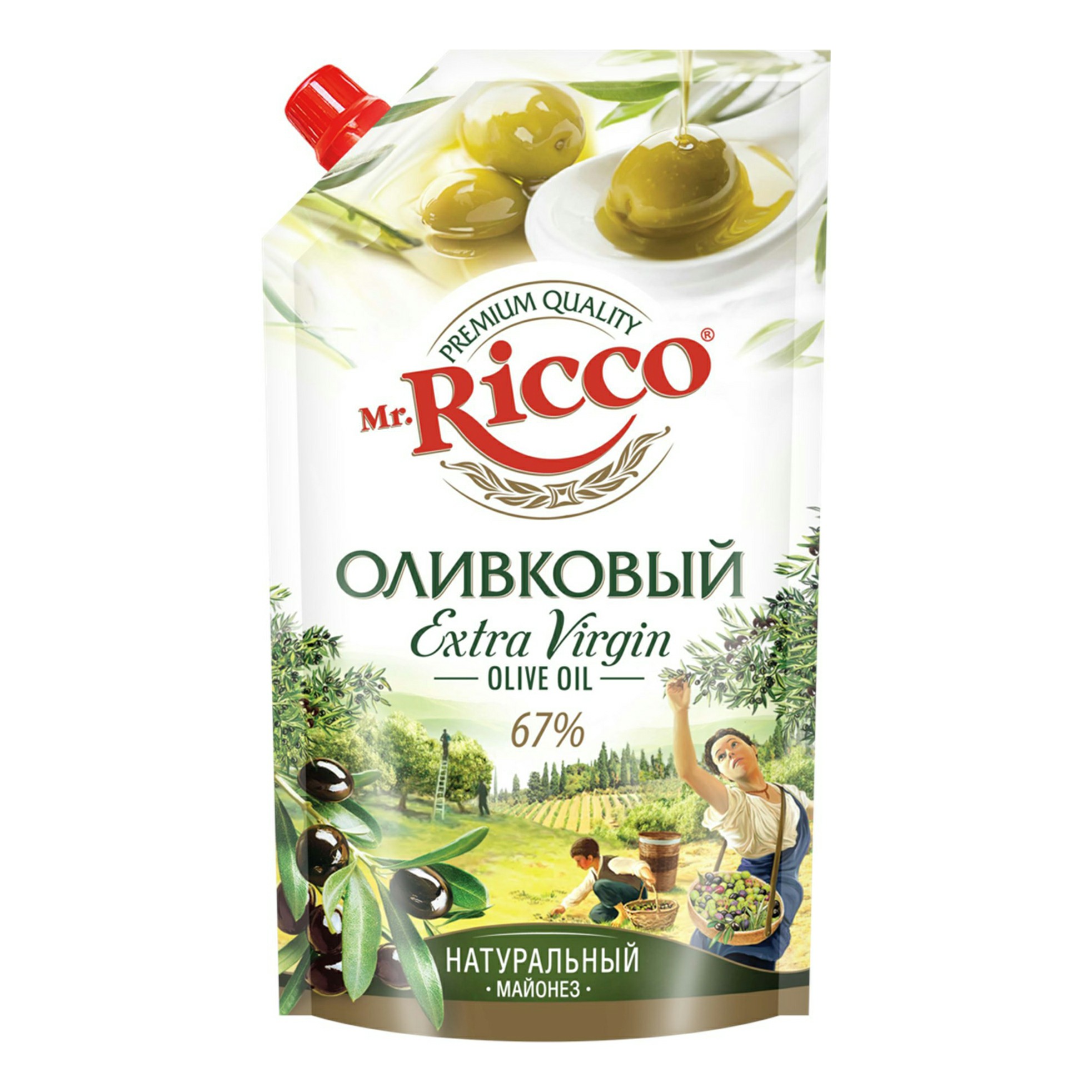 Майонез Mr.Ricco Оливковый 67% 400 г