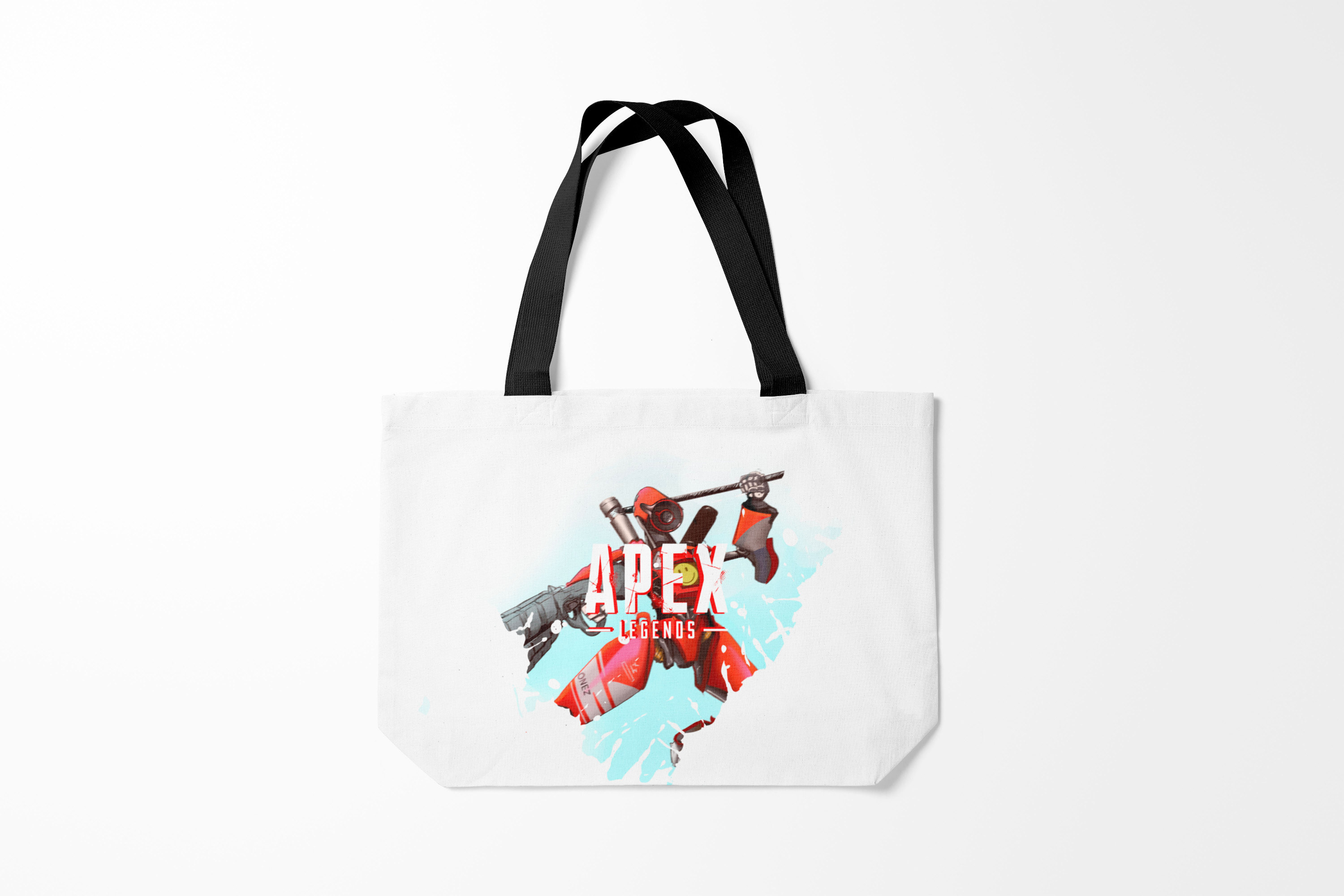 

Сумка шoппер унисекс Burnettie Apex Legends Mirage, серый, Apex Legends Mirage