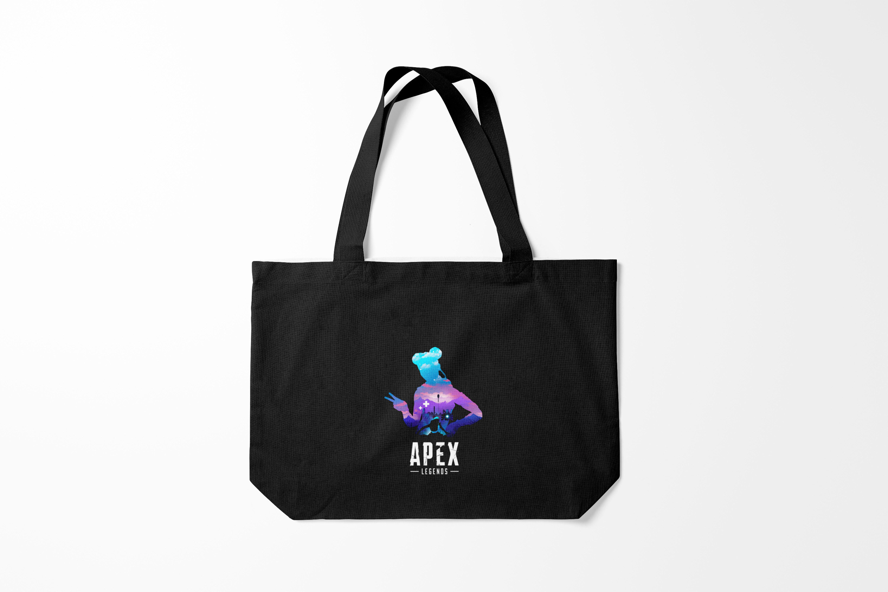

Сумка шoппер унисекс Burnettie Apex Legends CAUSTIC, красный, Apex Legends CAUSTIC
