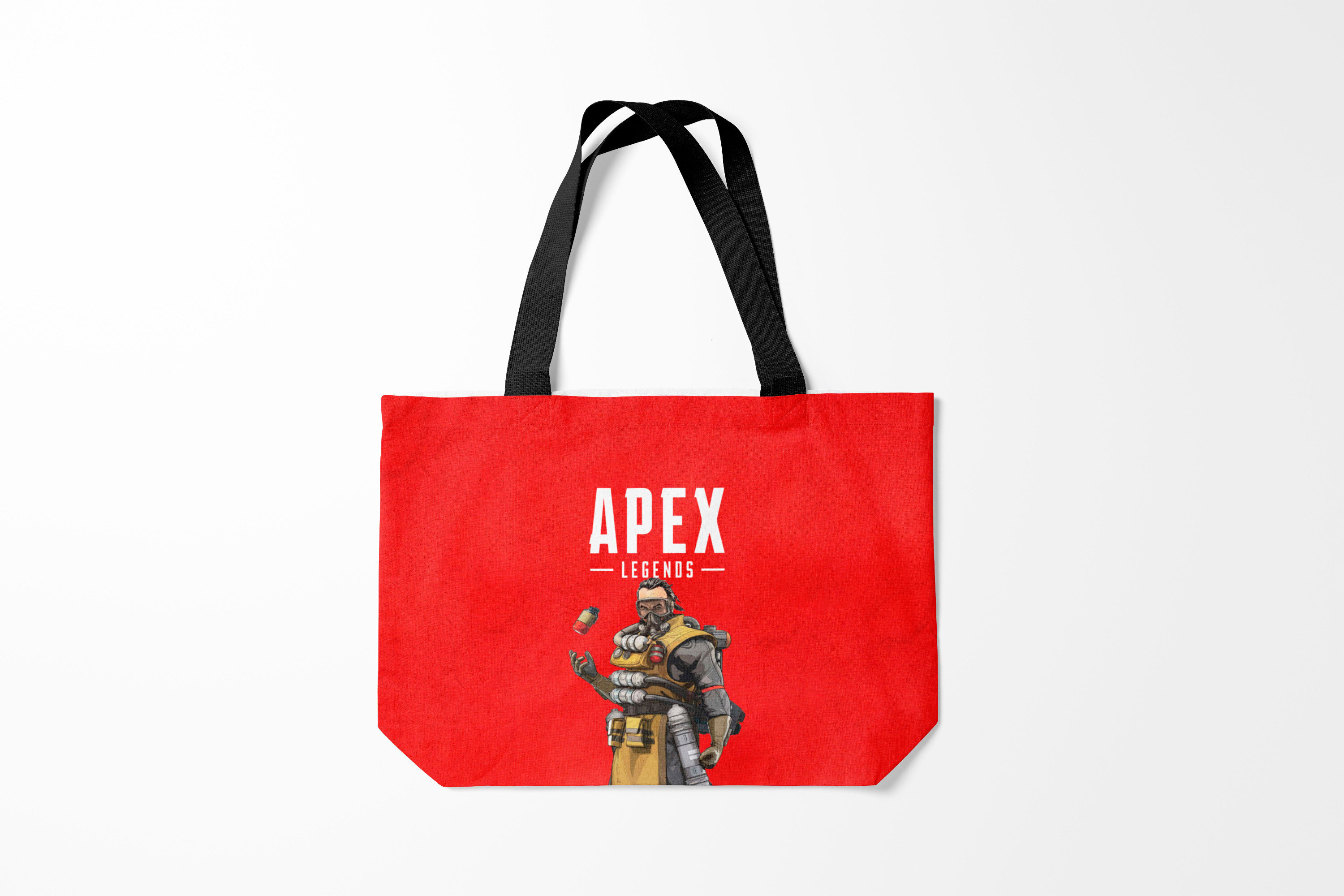 

Сумка шoппер унисекс Burnettie Apex Legends, черный; оранжевый, Apex Legends