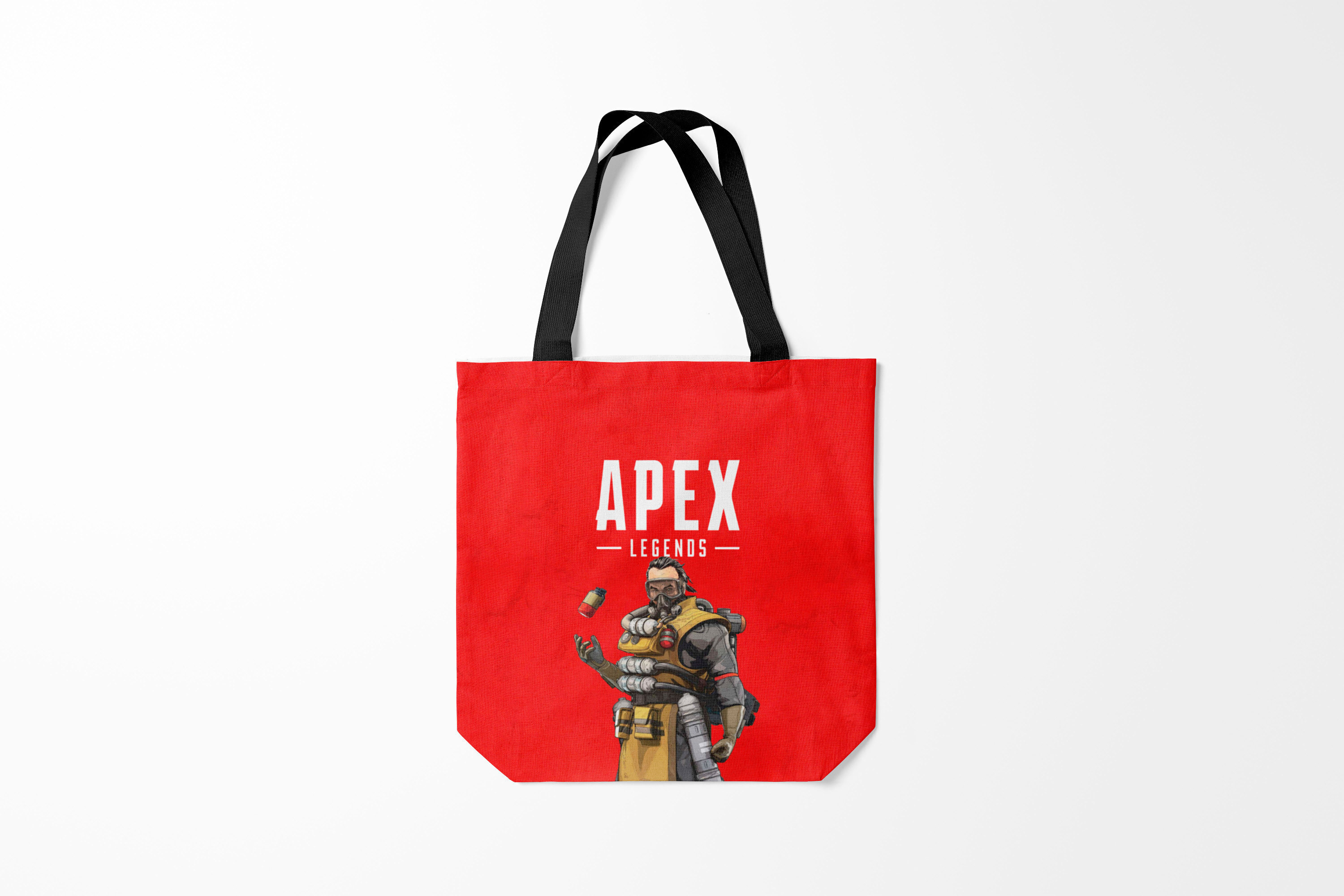 

Сумка шoппер унисекс Burnettie Apex Legends, черный, Apex Legends