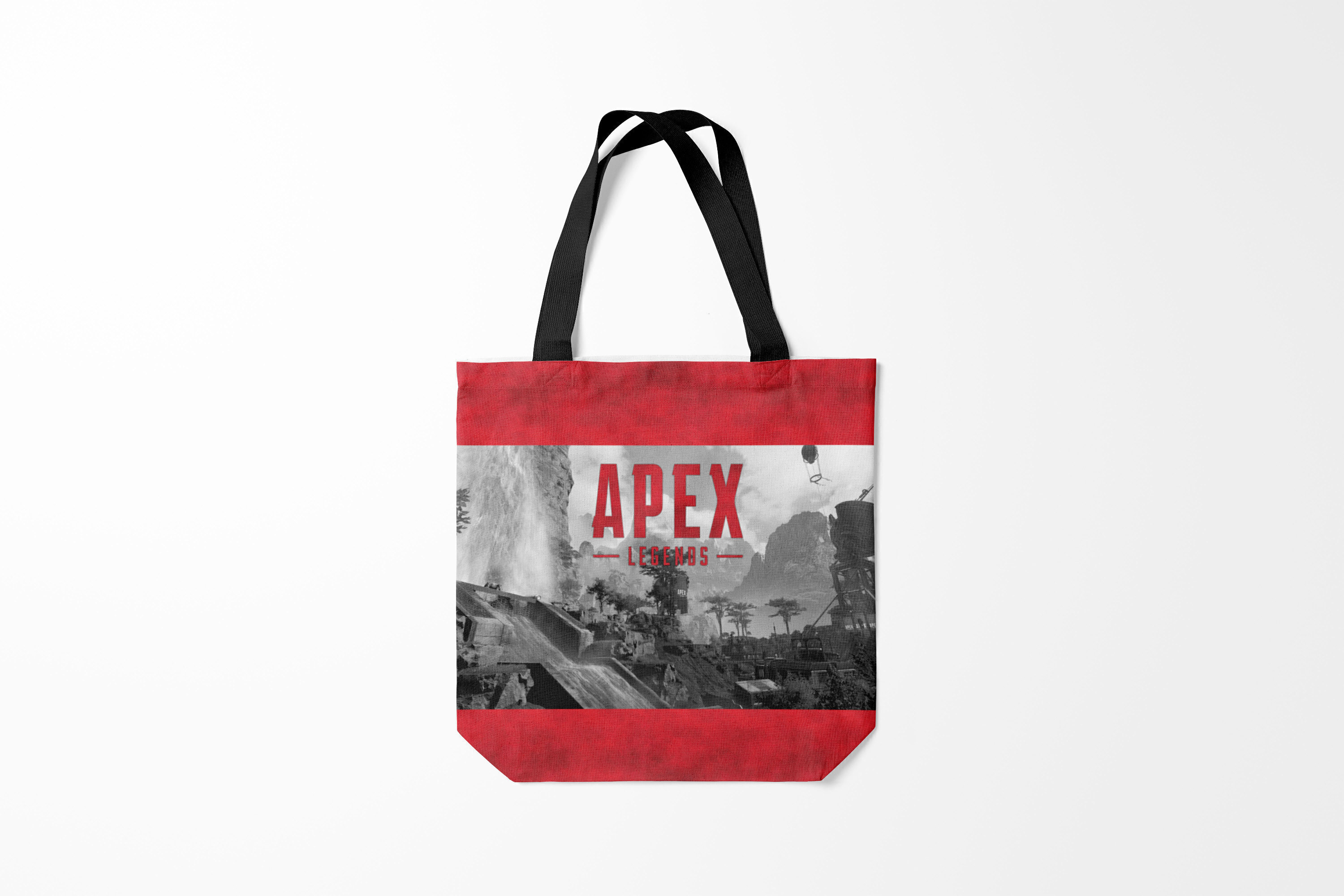 

Сумка шoппер унисекс Burnettie Apex Legends, черный, Apex Legends