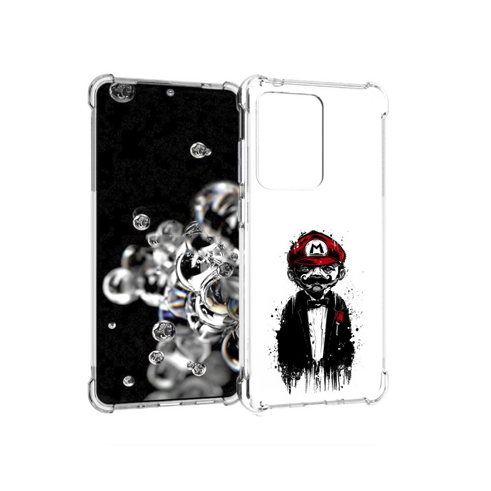 

Чехол MyPads Tocco для Samsung Galaxy S20 Ultra марио (PT144384.494.458), Прозрачный, Tocco