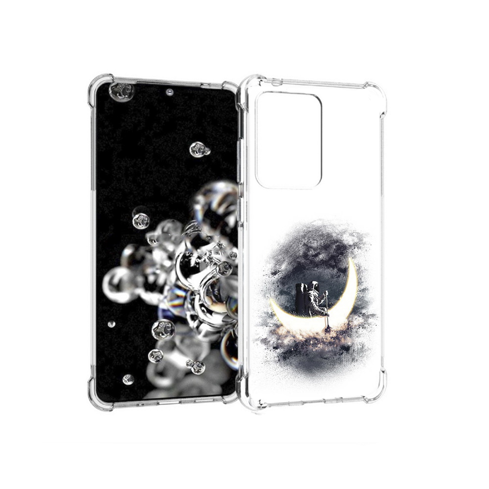 Чехол MyPads Tocco для Samsung Galaxy S20 Ultra лунный путешественник (PT144384.494.448)