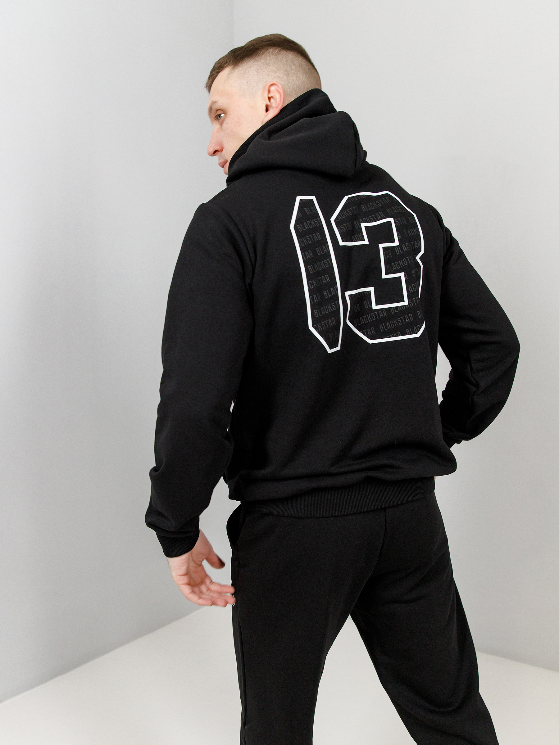 

Костюм мужской Black Star Wear MA0120-050 черный L, MA0120-050