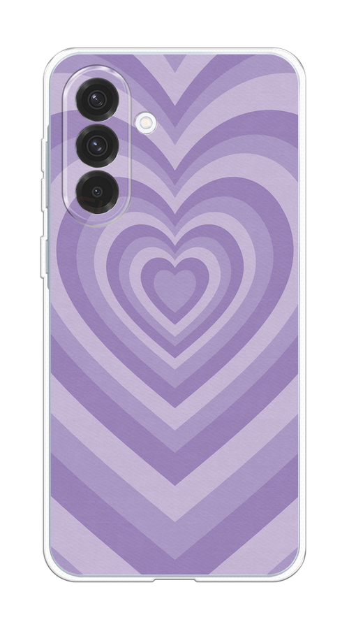 

Чехол на Samsung Galaxy A36 5G Violet heart latte, Фиолетовый, 2110650-1