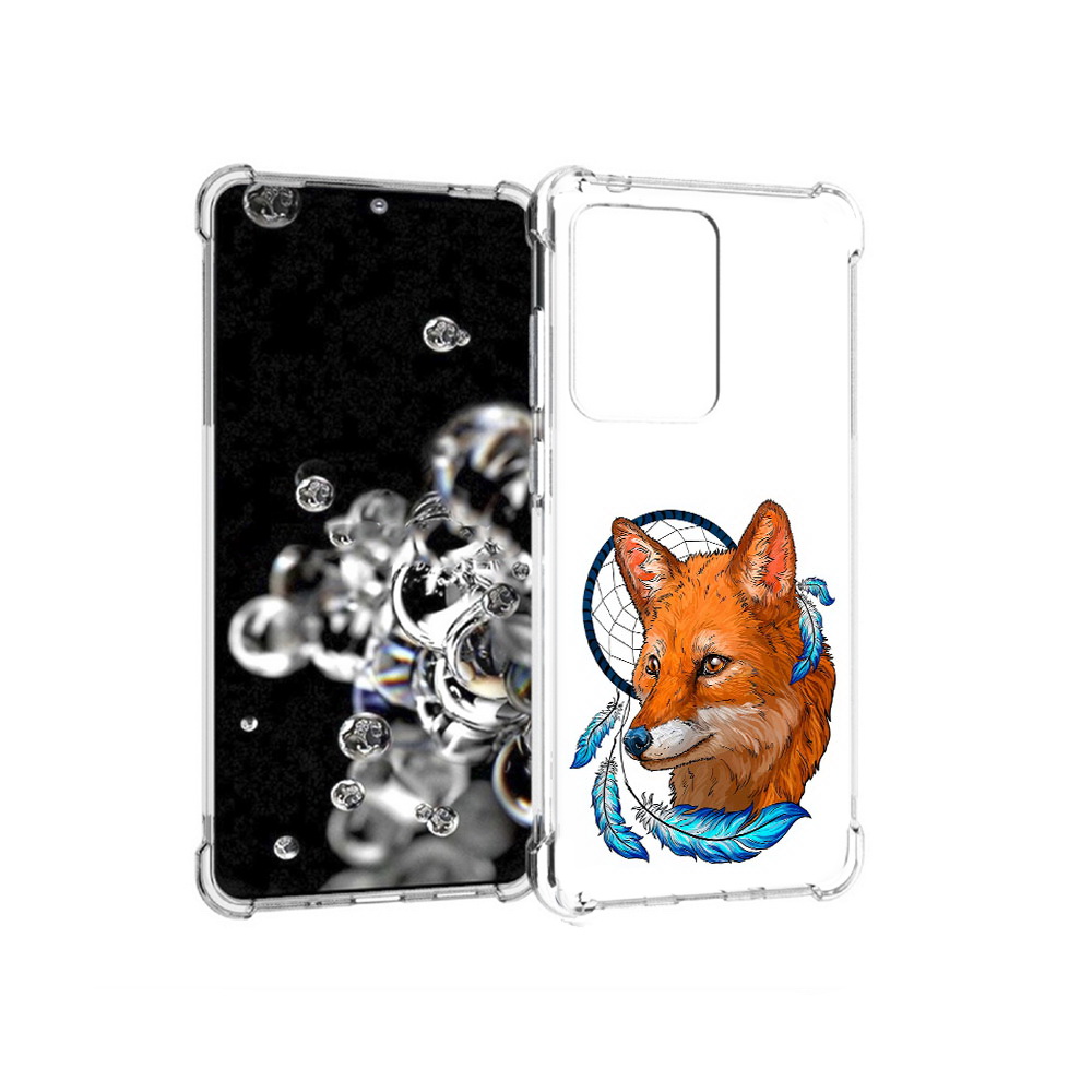 Чехол MyPads Tocco для Samsung Galaxy S20 Ultra лиса и ловец снов (PT144384.494.438)