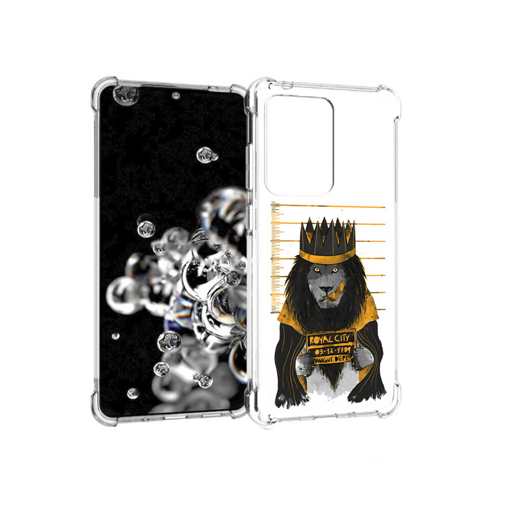 Чехол MyPads Tocco для Samsung Galaxy S20 Ultra лев в законе (PT144384.494.435)