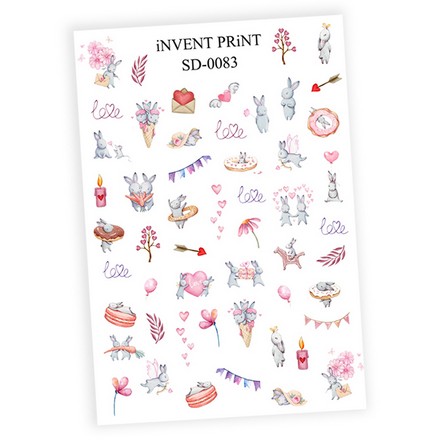 

Слайдер-дизайн iNVENT PRiNT «Зайчики. Праздники» №SD-83, №SD-83