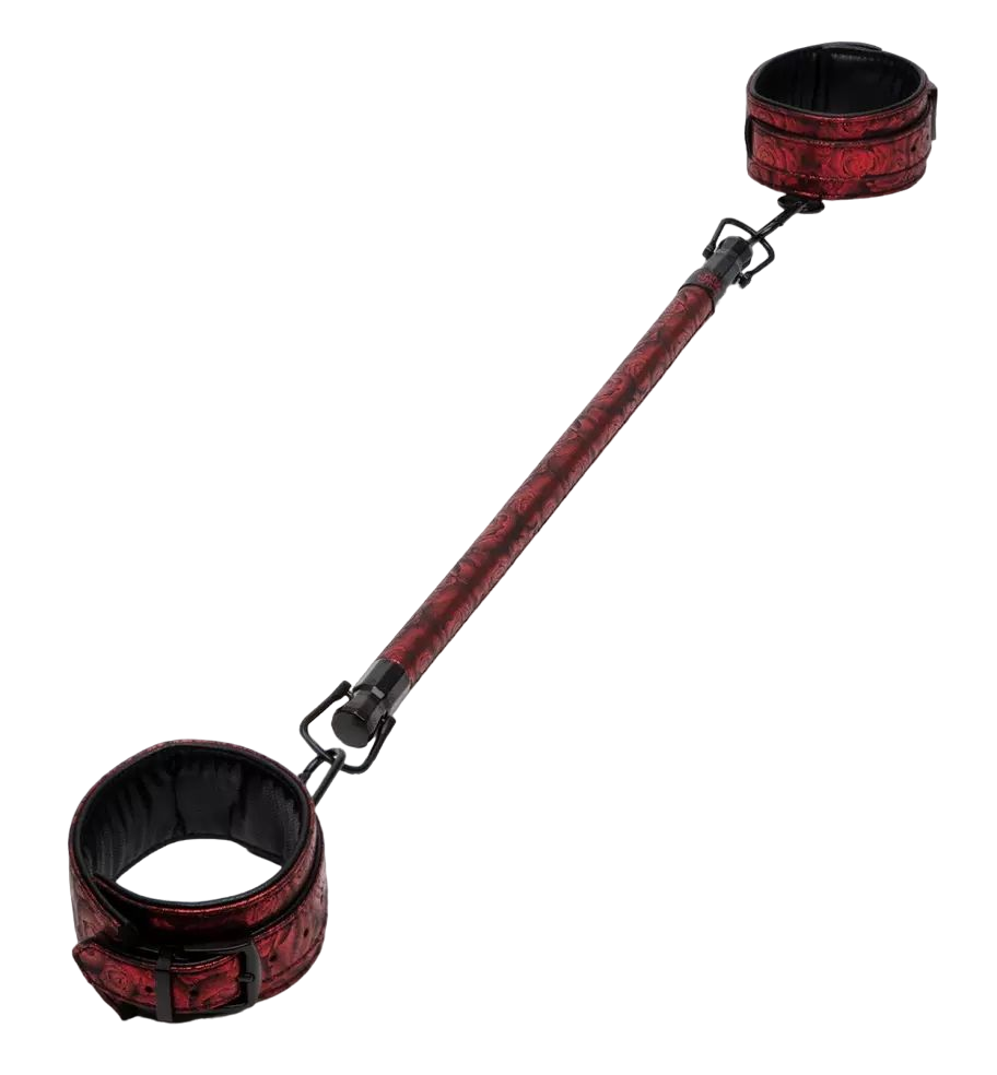 Распорка для ног Fifty Shades of Grey Reversible Restraint Bar with Cuffs красный с черным