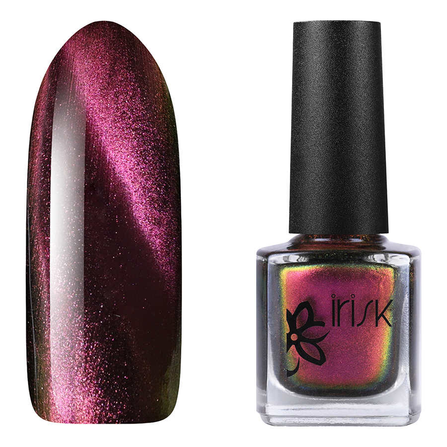 

Гель-лак irisk Cat eye 3D №002 8 мл, Бордовый