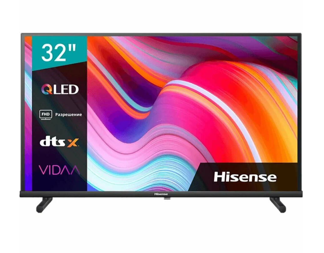 

Телевизор Hisense 32A5KQ, 32"(81 см), FHD, Черный, 32A5KQ