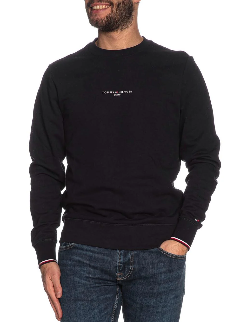 Свитшот мужской Tommy Hilfiger MW0MW33640 черный L